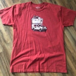 Yeti Mens Tshirts. Both shirts included.